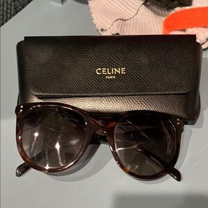 Celine Black Sunglasses with Case